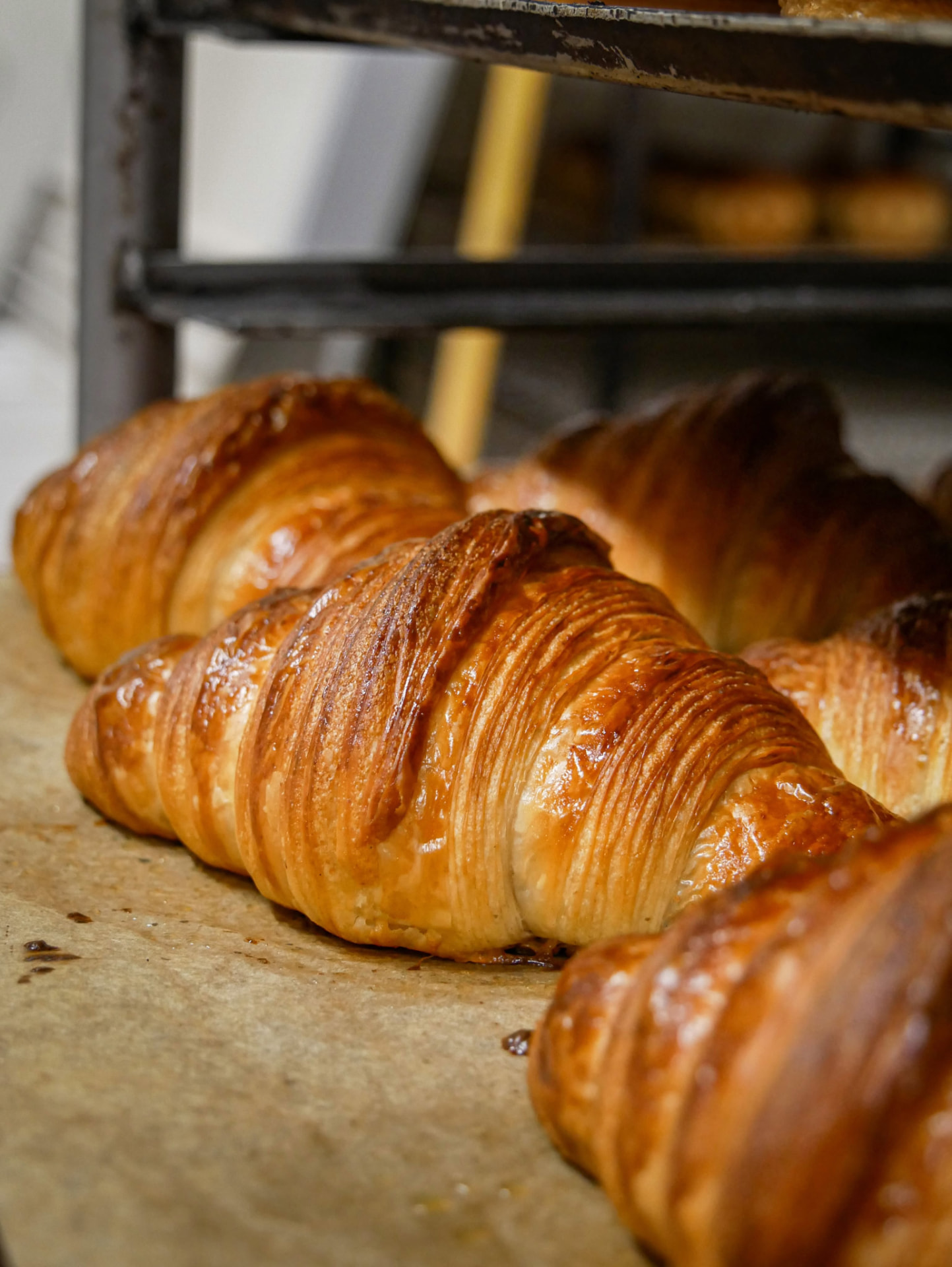 Smöriga franska croissanter från Kroasang Bageri